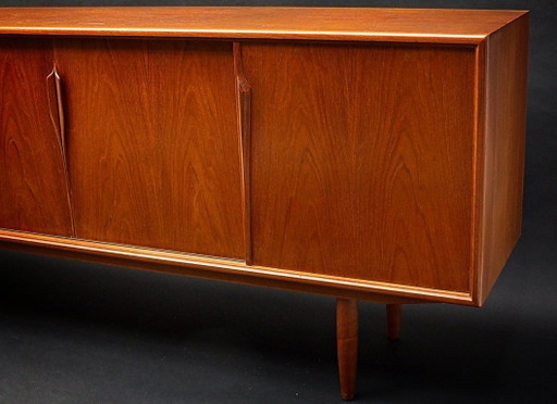 Credenza in teak di Axel Christiansen Odder per Aco Møbler, Danimarca, anni '60