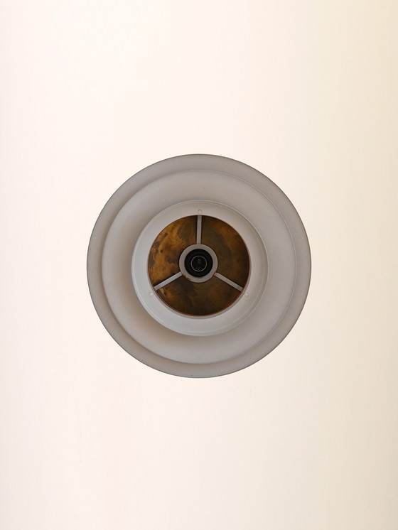 Image 1 of Lampadario in ottone di Carl Thore per Granhaga, 1960