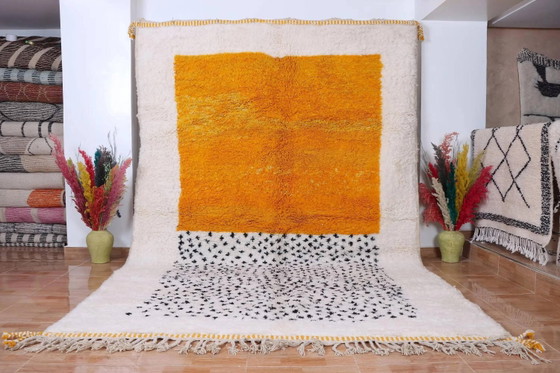 Handmade Moroccan wool rug, 250cm x 150cm, unique piece. – Rugs & carpets (photo 12 of 21)