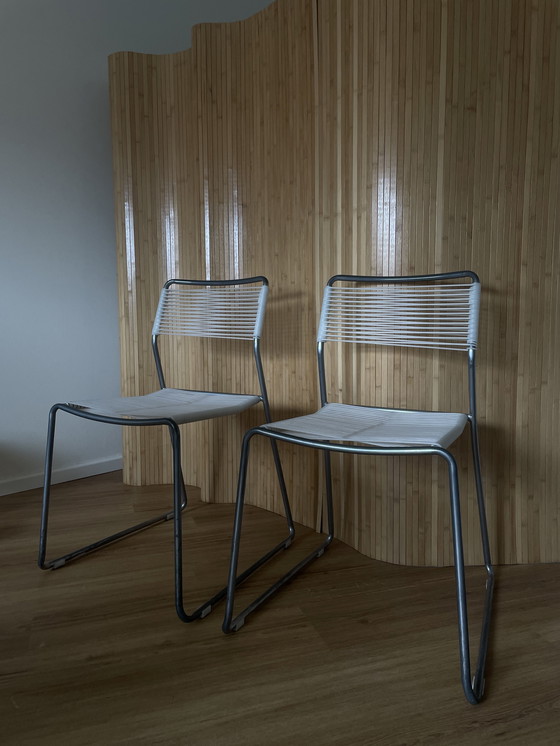 Image 1 of 2er Set IKEA Melker "Spaghetti" Stühle - Lisa Norinder Design