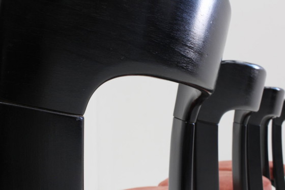 Image 1 of Vintage Bruno Rey dining chairs from the 1970s