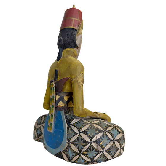 Loro Blonyo Pareja de Novios Javaneses – Esculturas, Wood, Metal (photo 4 of 10)