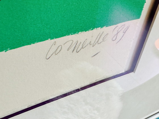 Image 1 of Vintage Corneille Serigrafía Signos del Zodiaco Multicolor