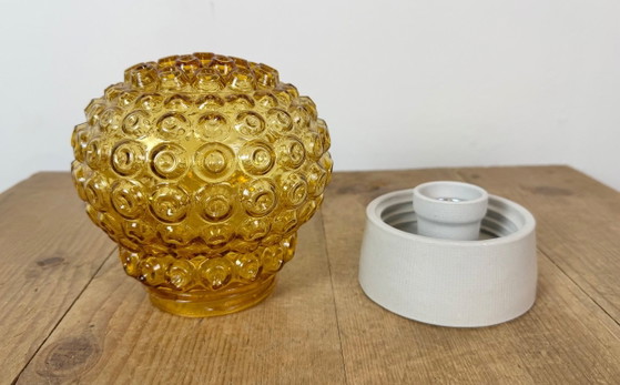 Plafonnier vintage en porcelaine blanche, années 1970 – Glass, Ceramic (photo 6 of 13)