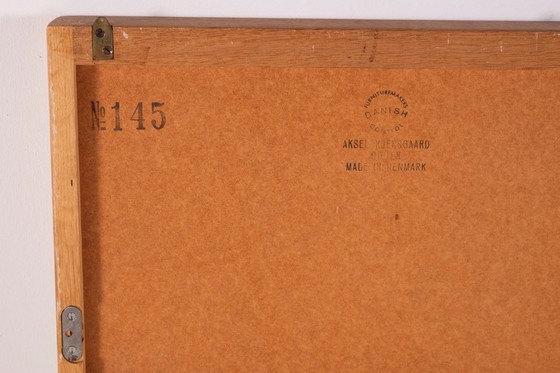 Image 1 of Kai Kristiansen Oak Mirror Model 145 for Aksel Kjersgaard, 1960s