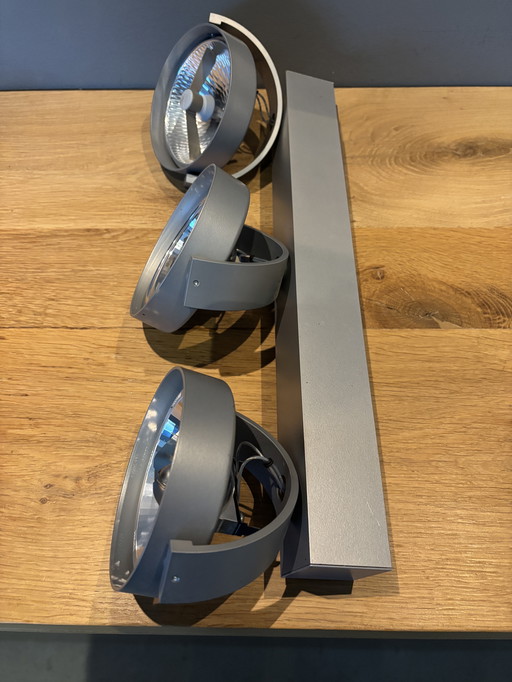 Delta Light Plafond Spots (1 set met 3 spots)