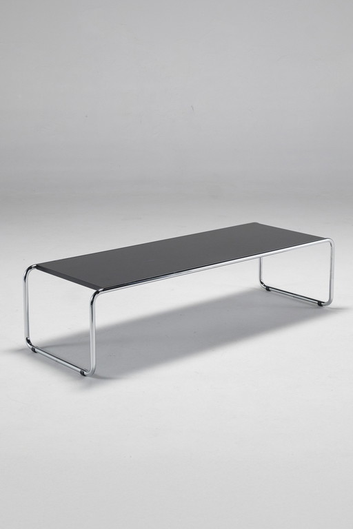 Bauhaus Couchtisch "Laccio", Marcel Breuer für Gavina, Italien, 1960er Jahre