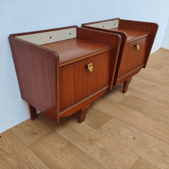 Image 1 of Vintage Nightstands, Side Tables, Small Side Tables Set