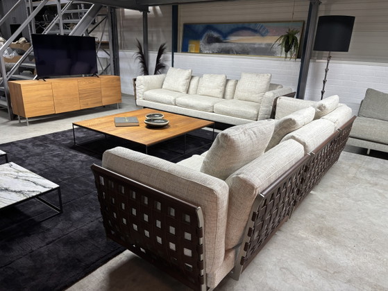 Image 1 of Flexform Cestone Sofas 2 Available Optional Corner Sofa LP 23,180.-