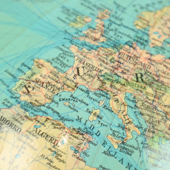 Image 1 of Large Columbus Globe Fifties