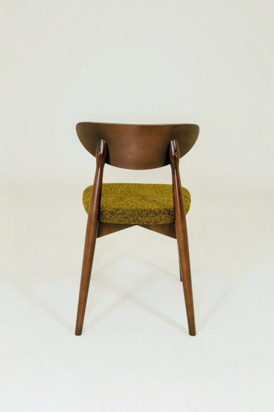 Image 1 of  Eetkamerstoelen set van 6 scandinavisch ontwerp Hypno groen