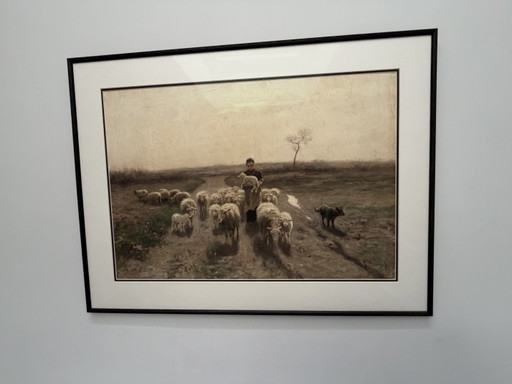 Réplique de peinture d'Anton Mauve – posters, Wood