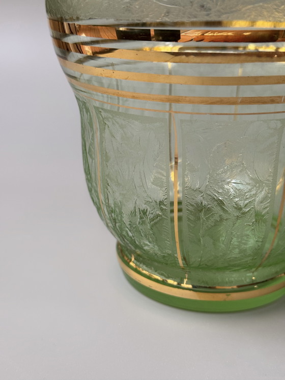 Image 1 of Vetro di Booms - Art Déco - Vaso " RUBY "