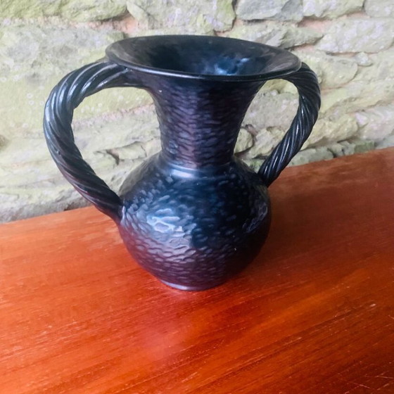 Image 1 of Vintage Vallauris vase signed B. Rubino
