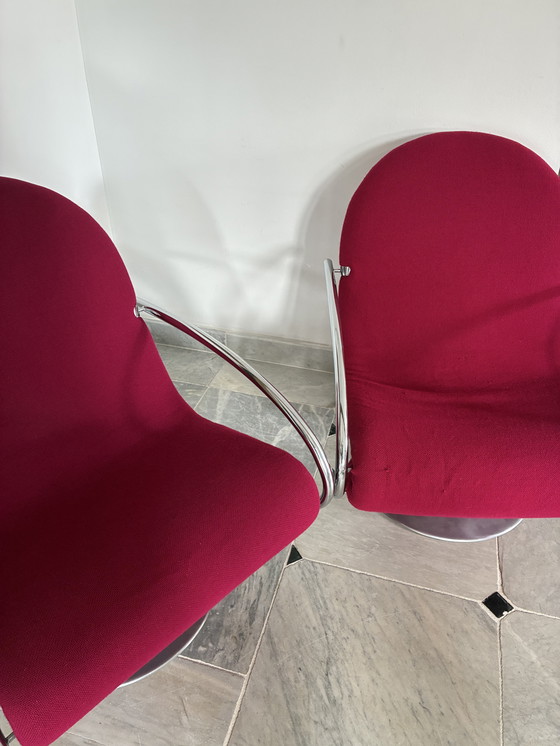 Image 1 of Sillones del sistema 123 de Verner Panton para Fritz Hansen