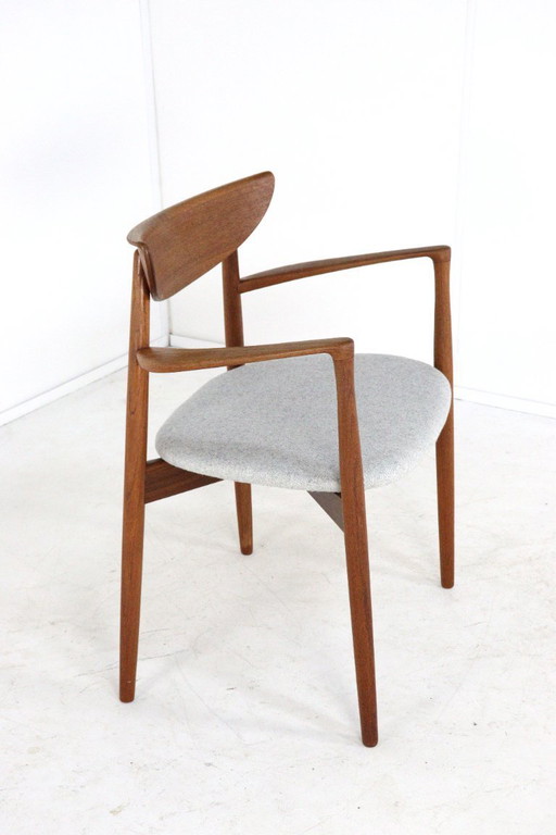 Set di 4 + 2 sedie Harry Ostergaard per Randers mobelfabrik