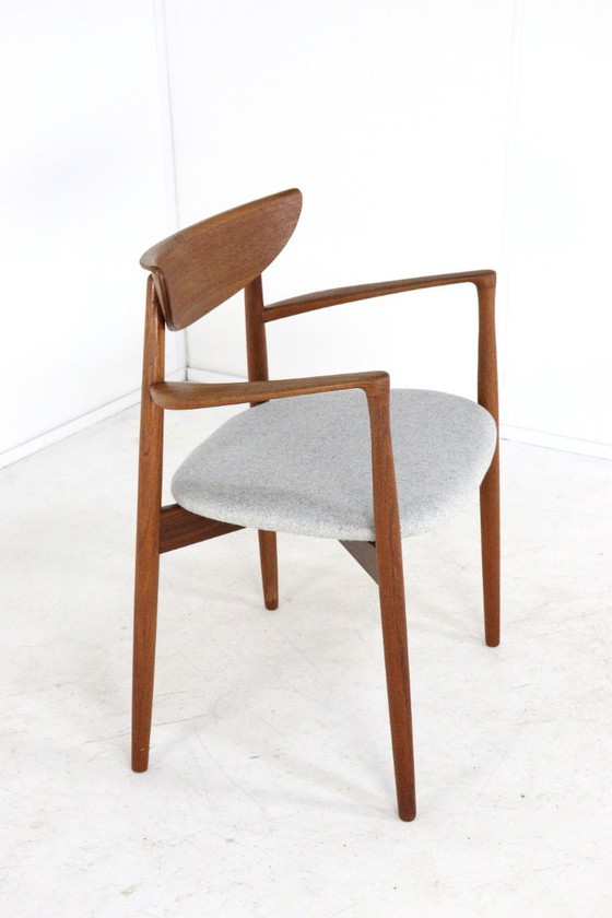 Image 1 of Set di 4 + 2 sedie Harry Ostergaard per Randers mobelfabrik