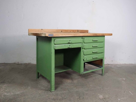 Image 1 of Cassettiera da caffè industriale vintage Werbank