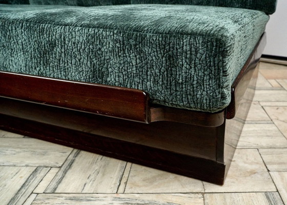 Image 1 of Art Déco hoekslaapbank van Jindřich Halabala voor UP Závody, jaren 50, Tsjechoslowakije