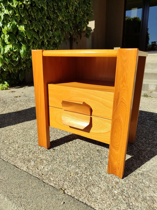 Elm Bedside Table