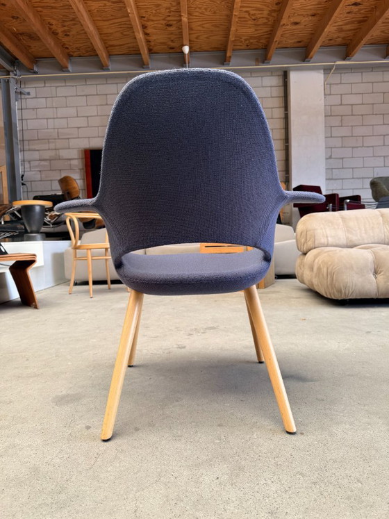 Sillón Vitra Organic (modelo bajo) – Sillones, Textile, Wood (photo 7 of 12)