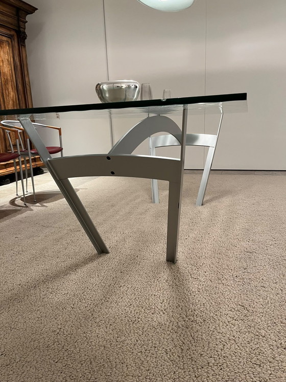 Mesa de comedor Ponte Forte – Mesas de comedor, Vidrio, Metal (photo 4 of 9)