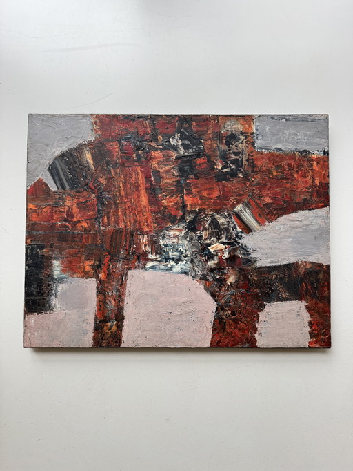 Abstract painting 50's