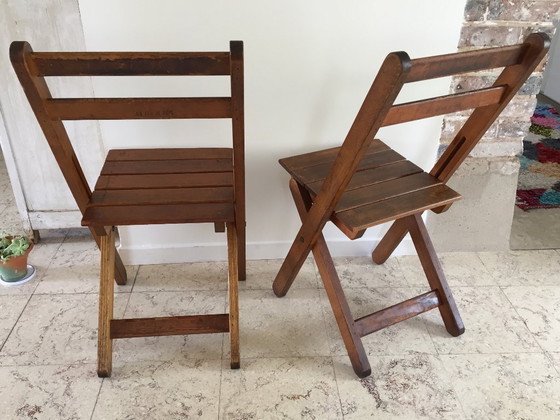 Folding chairs “Au Feu De Bois” – Wood (photo 10 of 24)