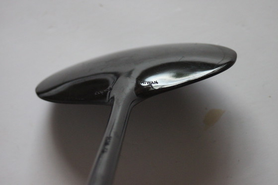 Image 1 of Melamine Salad Bowl and Spoons by Copco Taiwan, 1985. Postmodern Salad Spoons in Excellent Condition