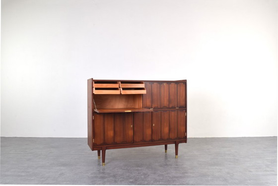 Image 1 of Mid-Century Norwegian Teak Highboard, 1960s.