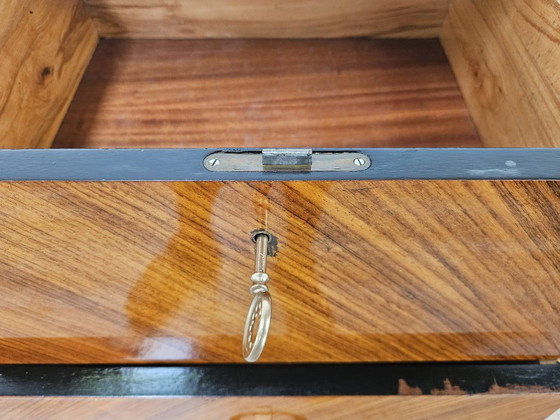 Image 1 of Commode en acajou du Mid Century des années 1950 avec miroir