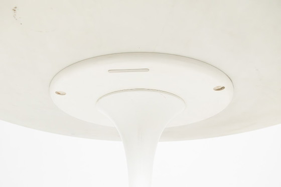 Image 1 of Round Marble Tulip Dining Table by Eero Saarinen, Knoll, 2000s