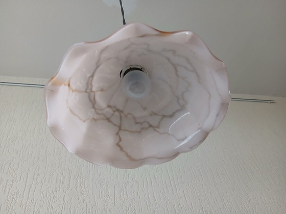 Suspension – Marbrée – Art Déco – Opaline – Glass (photo 6 of 7)