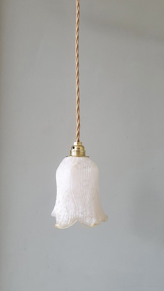 Image 1 of Set van 2 Vintage Murano hanglampen - Mid Century - Italy