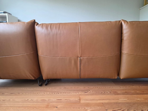 Image 1 of Jess Design – My Home Sofa & Earl Lounge Chair | Luxor Leather Fango Light | As New