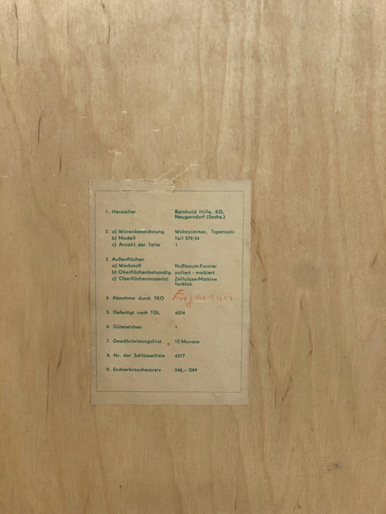 Image 1 of Cassettiera ad angolo vintage Cassettiera ad angolo