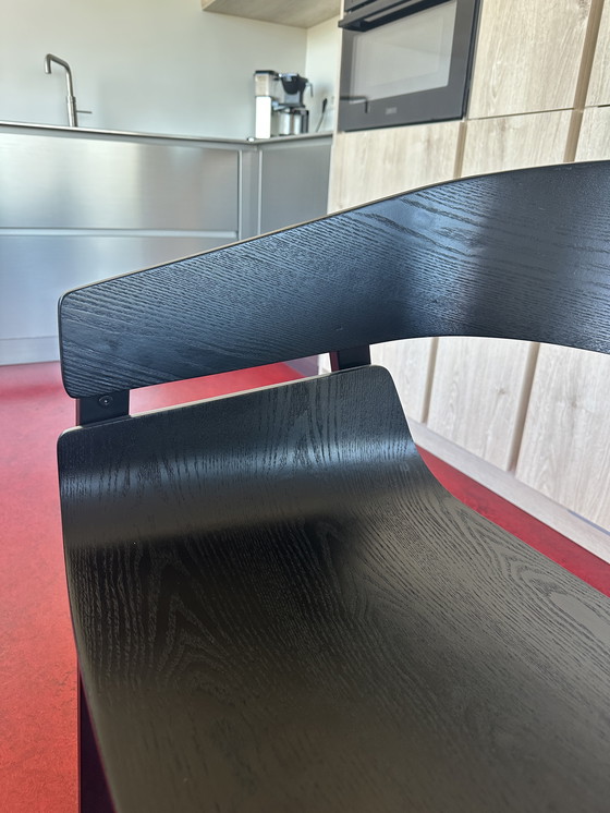 Image 1 of Sedie da pranzo di design danese in legno di quercia nera 4x