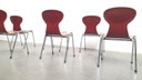Chaise vintage Pagholz School, design industriel rétro années 60