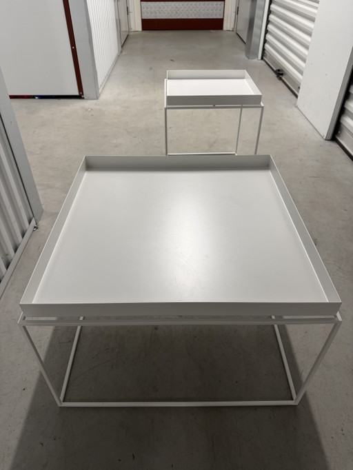 Hay Tray Large & Small – bijzettafels, Metal