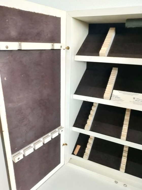 Image 1 of Raro e unico mobiletto da parete/armadietto portaposate Royal Wilkens Silver vintage