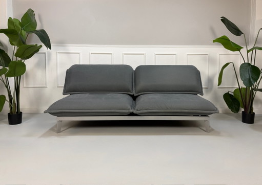 Rolf Benz Nova Designbank Grau Bank Schlaffunktion