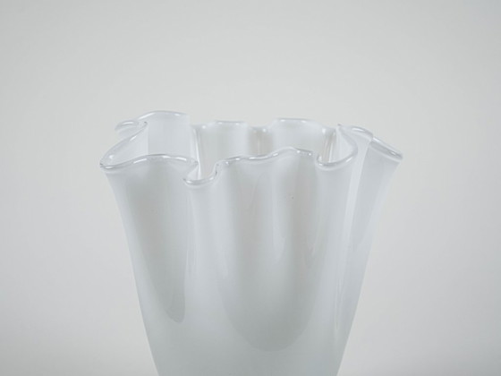 Image 1 of White vase, Danish design, 1970s, made in Denmark