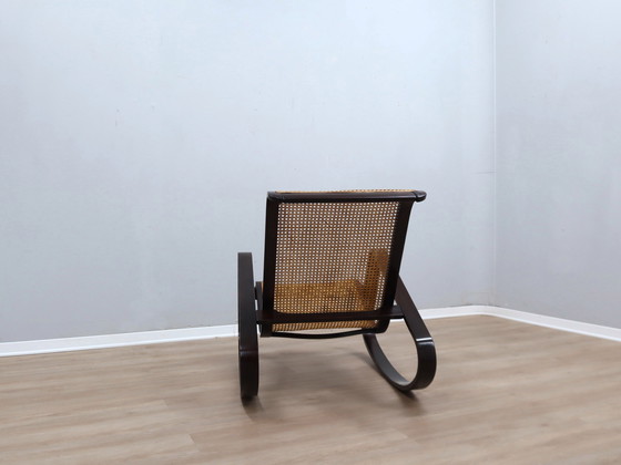 Image 1 of Vintage "Dondolo" Rocking Chair Luigi Crassevig 1970s