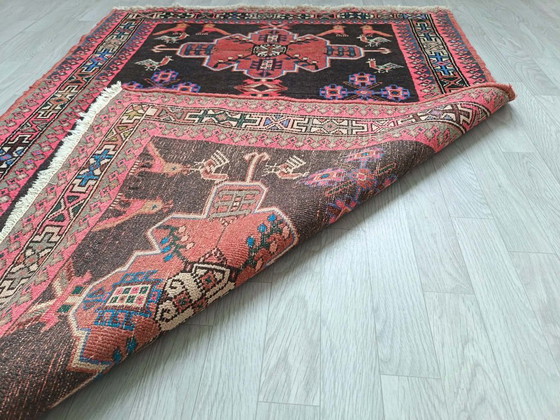 Image 1 of Tappeto persiano Hamadan fatto a mano