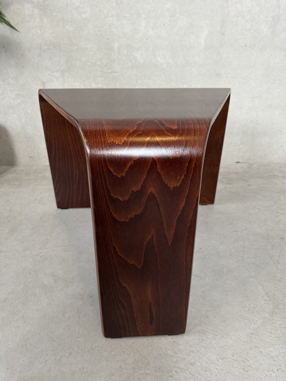 Image 1 of Vintage ‘bentwood’ bijzettafel Ekornes 1990’s