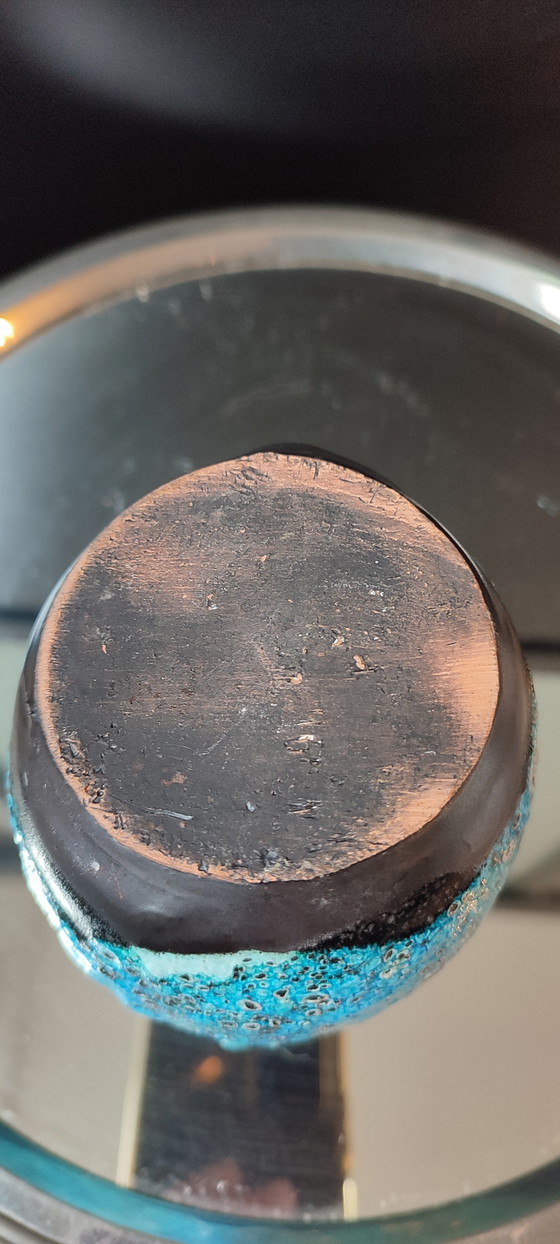 Image 1 of Small ceramic milk jug by Cyclope Emaux des Glaciers