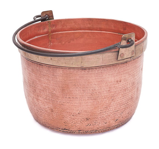 Image 1 of Très grand cache-pot ou ancien chaudron DURO à anse