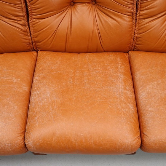 Image 1 of Leather Seating Set, 3 Pieces 