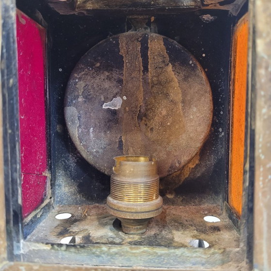 Image 1 of Farol técnico ferroviario État 500, Albert Butin, 20’s - Francia