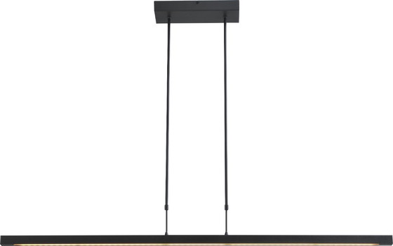 Image 1 of Hanglamp Real 3 zwart nikkel 160 cm te koop